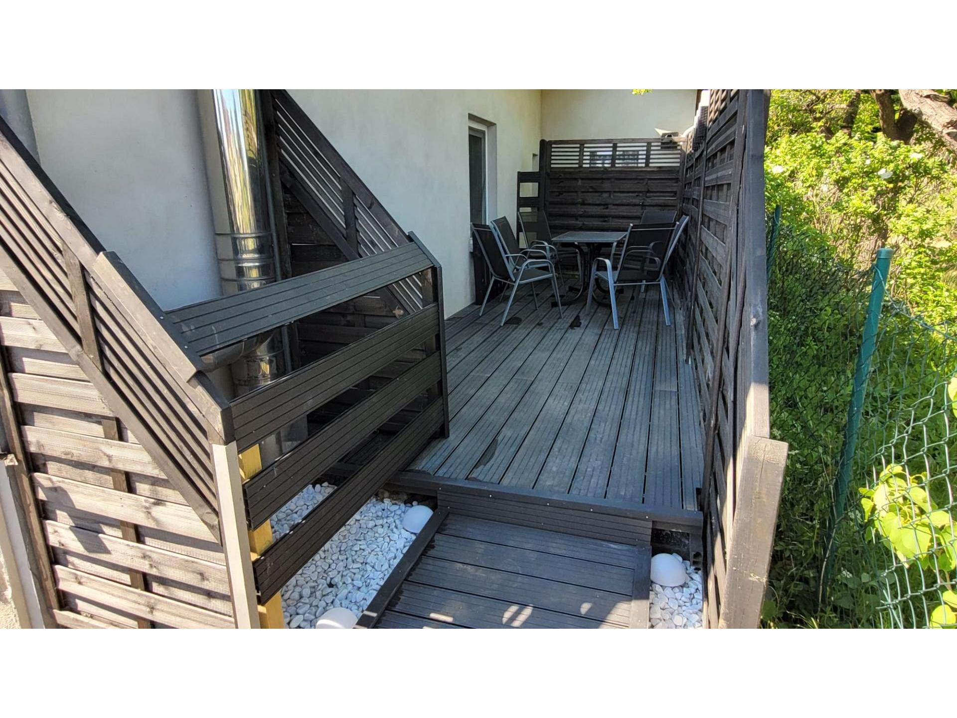 kleine Terrasse